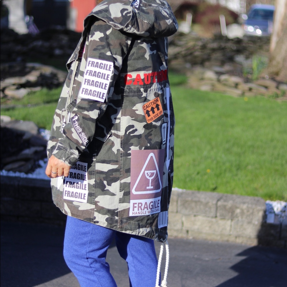 Canvas Camo Parka
